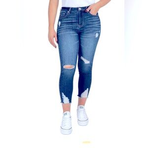 Indigo Rein High Waisted Skinny Jeans